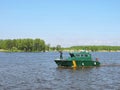 Ships Parade Celebrate in Uostadvaris, Lithuania