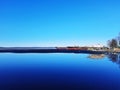 Ships at the pier. Spring, Petrozavodsk