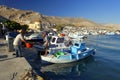 Boats at port of Pothia