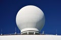 Ships Radar Dome Royalty Free Stock Photo