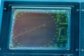 A Ships Radar Screen Display