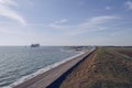 Ships sailing from Texel island