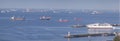 Ships in the Sea of Marmara