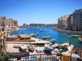 Ships at Spinola bay, St.Julians, Malta