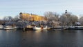 Ships in Stockholm at Skeppsholmen