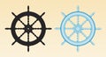 Ships wheel Royalty Free Stock Photo