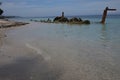 Shipwreak in shallow water Jamaica