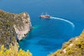 Shipwreck bay on Zakynthos island, Greece