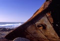 A shipwreck beach