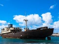 Ship wreck Telamon, Lanzarote, Canary Islands