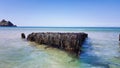 Cornish Wrecks of the SS Francia, North Cornwall Royalty Free Stock Photo