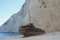 Shipwreck in navagio beach, Greece