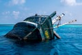 Shipwreck near V.Felidhoo, Maldives