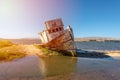 Shipwreck near Point Reyes National Seashore, Northern California