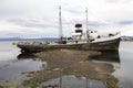 Shipwreck in the port of Ushuaia, Argentina