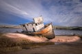 Shipwreck of the S.S. Point Reyes