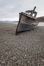 Shipwreck in Skansbukta, Svalbard Islands, Norway