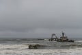 Shipwreck at the Skelleton Coast (Namibia)