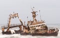 Shipwreck of the Zeila near Henties Bay