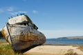 Shipwrecked Boat Royalty Free Stock Photo