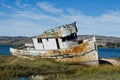 Shipwrecked Boat Royalty Free Stock Photo