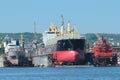 Shipyard in Gdynia, Poland