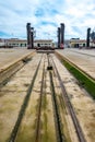 Shipyard ramp Royalty Free Stock Photo