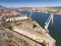 Shipyard in Sestao, Bizkaia, Basque Country