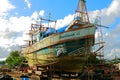 Shipyard Royalty Free Stock Photo