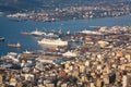 Shipyards in Perama, Piraeus, Athens. Royalty Free Stock Photo