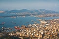 Shipyards in Perama, Piraeus, Athens. Royalty Free Stock Photo