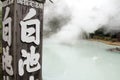 Shiraike jigoku hell in Beppu, Oita