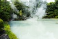 Shiraike Jigoku, hot springs in Beppu of Japan