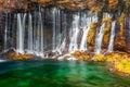 Shiraito Falls in Fujinomiya, Japan Royalty Free Stock Photo