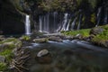 Shiraito Falls, a waterfall in Fujinomiya, Shizuoka Prefecture, near Mount Fuji, Japan Royalty Free Stock Photo