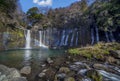 Shiraito water fall Royalty Free Stock Photo