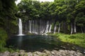 Shiraito waterfall in Fujinomiya, Japan near Mt Fuji