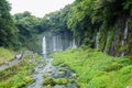 Shiraito waterfall near Mt. Fuji in Fujinomiya Prefecture, Royalty Free Stock Photo