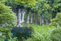 Shiraito waterfall near Mt. Fuji in Fujinomiya Prefecture, Royalty Free Stock Photo