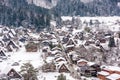 Shirakawago, Gifu, Japan Winter Village