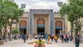 Entrance gate of Shah-e-Cheragh Shrine and mausoleum, Shiraz, Iran
