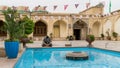 Muslim man taking ablution for prayer