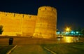 The citadel with leaning tower, Shiraz, Iran Royalty Free Stock Photo