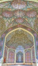 Mosque`s decoration, Shiraz, Iran Royalty Free Stock Photo