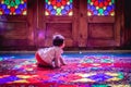 Pink Mosque in Shiraz Royalty Free Stock Photo