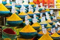 Shiraz Vakil Bazaar spices Royalty Free Stock Photo