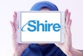 Shire pharmaceutical company logo