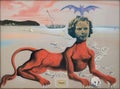 Shirley Temple, 1939 painting by Spanish surrealist painter Salvador Dali