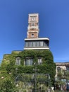 Shiroi Koibito Clock Tower in Hokkaido, Japan Royalty Free Stock Photo