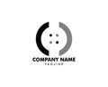 Shirt Button Logo Template Design